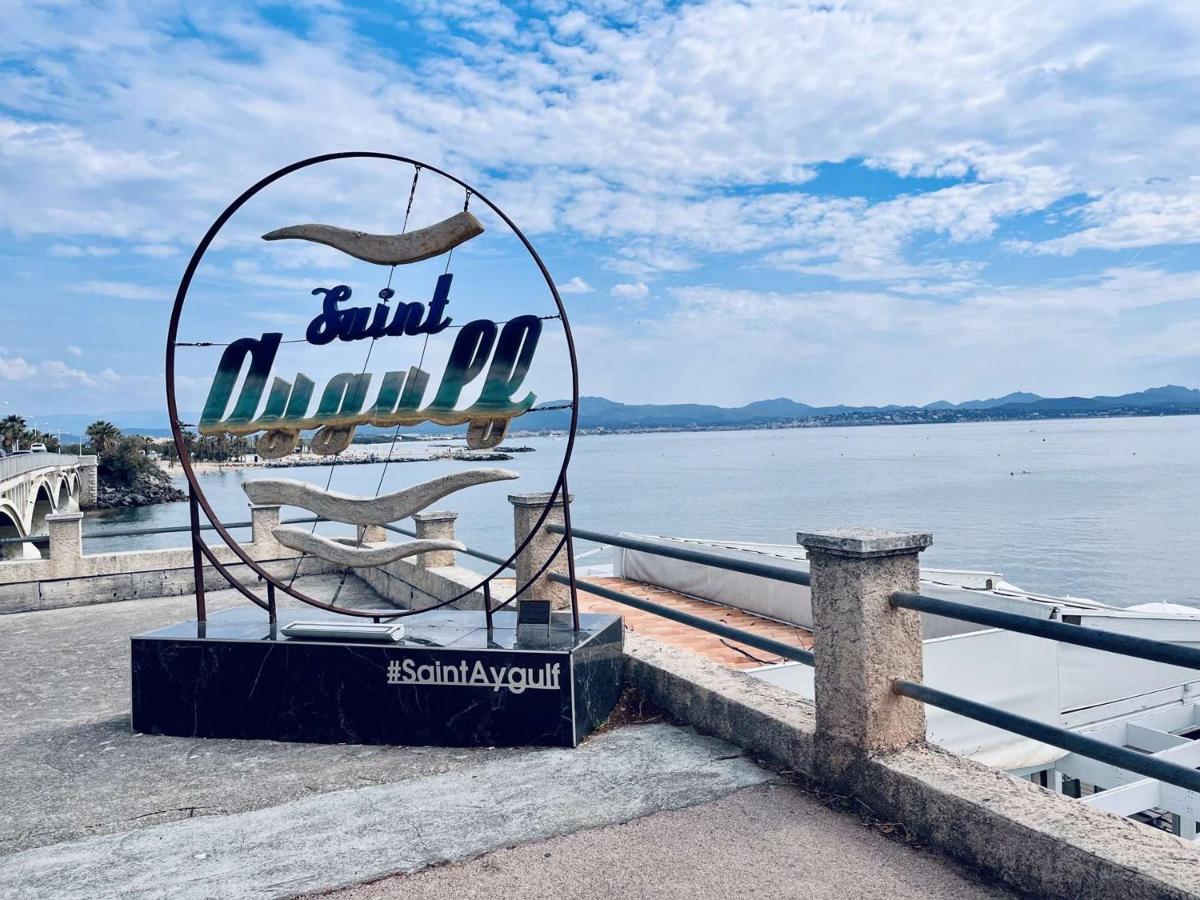 Studio Cabine Avec Piscine, Tennis Et Parking A 400M De La Plage - 4 Couchages, Saint-Aygulf - Fr-1-226A-89 Saint Aygulf Zewnętrze zdjęcie