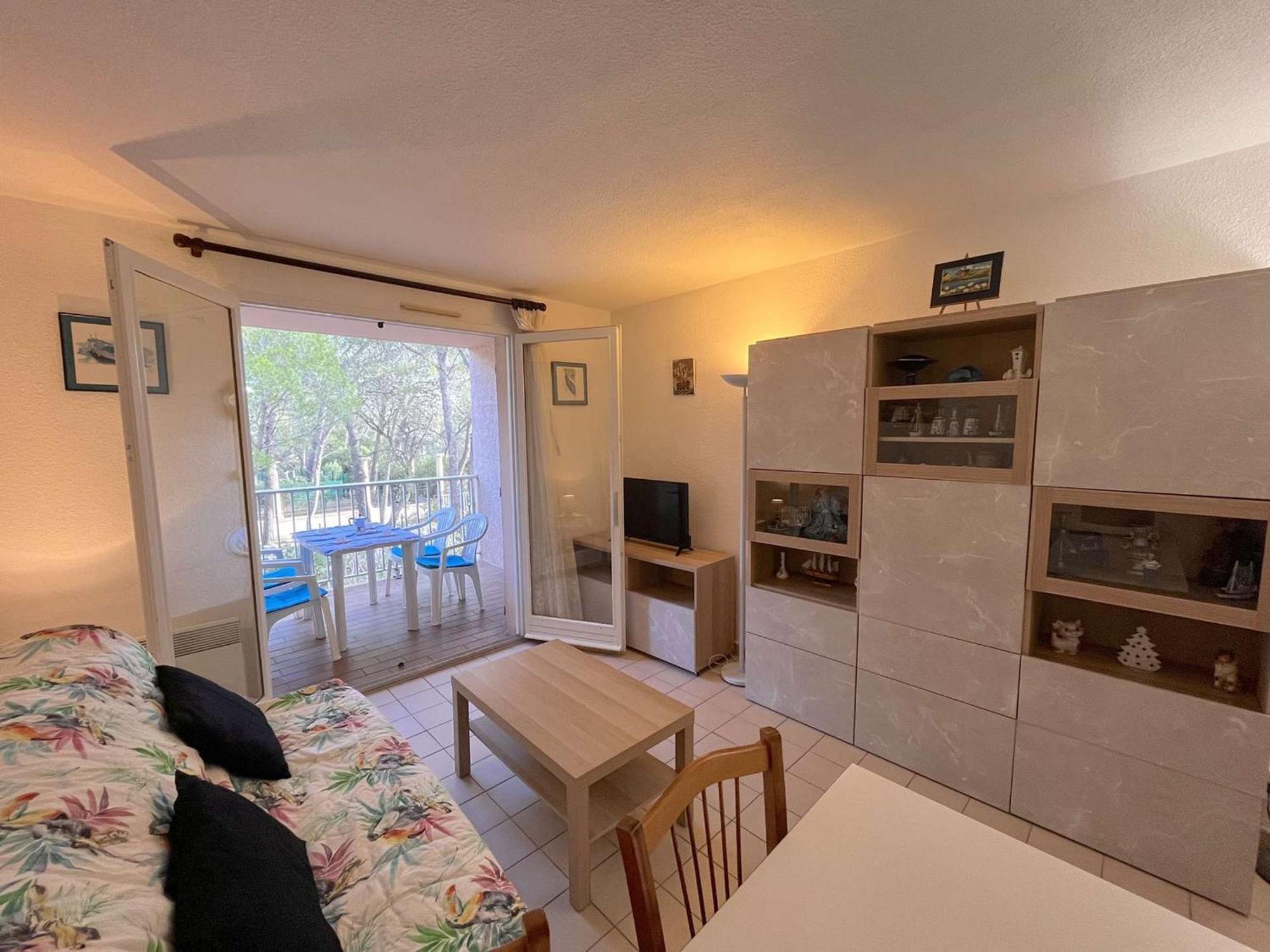 Studio Cabine Avec Piscine, Tennis Et Parking A 400M De La Plage - 4 Couchages, Saint-Aygulf - Fr-1-226A-89 Saint Aygulf Zewnętrze zdjęcie